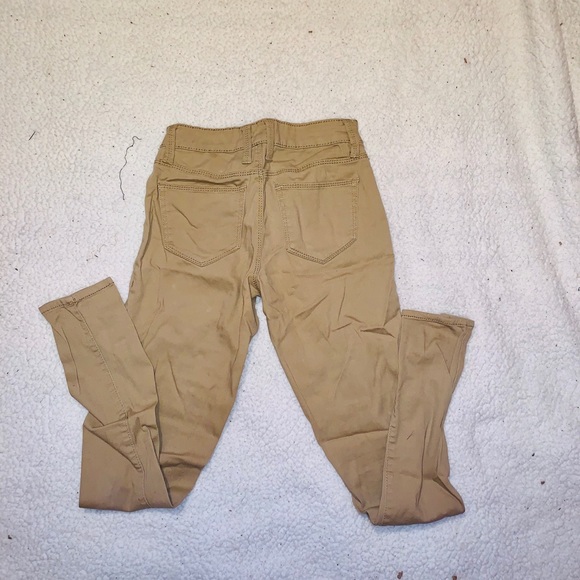 No Boundaries Size 3 Beige Skinny Jeans - Picture 2 of 10